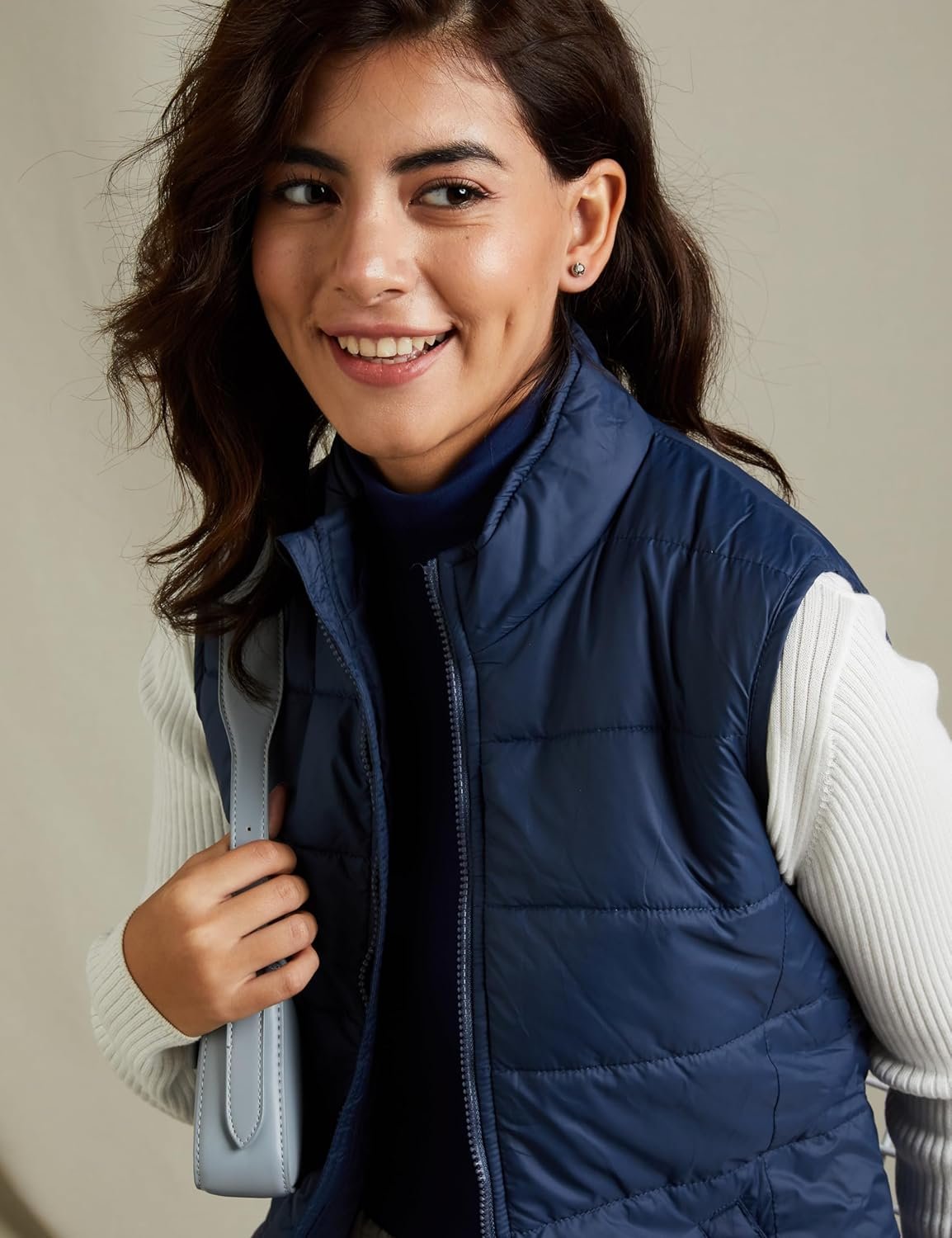 Amazon Brand - Symbol Women's 100% Polyester Regular Quilted Jacket - Image 4
