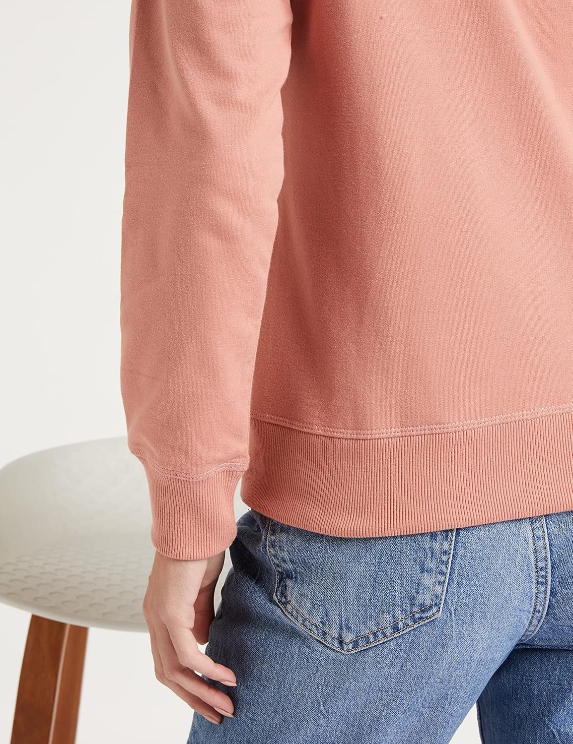 Amazon Brand - Symbol Women Hooded Neck Cotton Blend Sweatshirt - Image 7