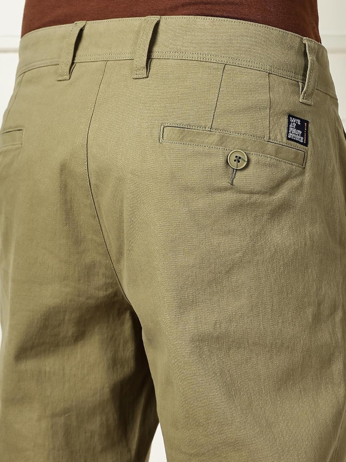 Thomas Scott Men's | Solid | Regular Fit | Premiun Cotton | 4 Pocket | Formal wear Trouser | Casual Chino | Pants for Men - Image 7