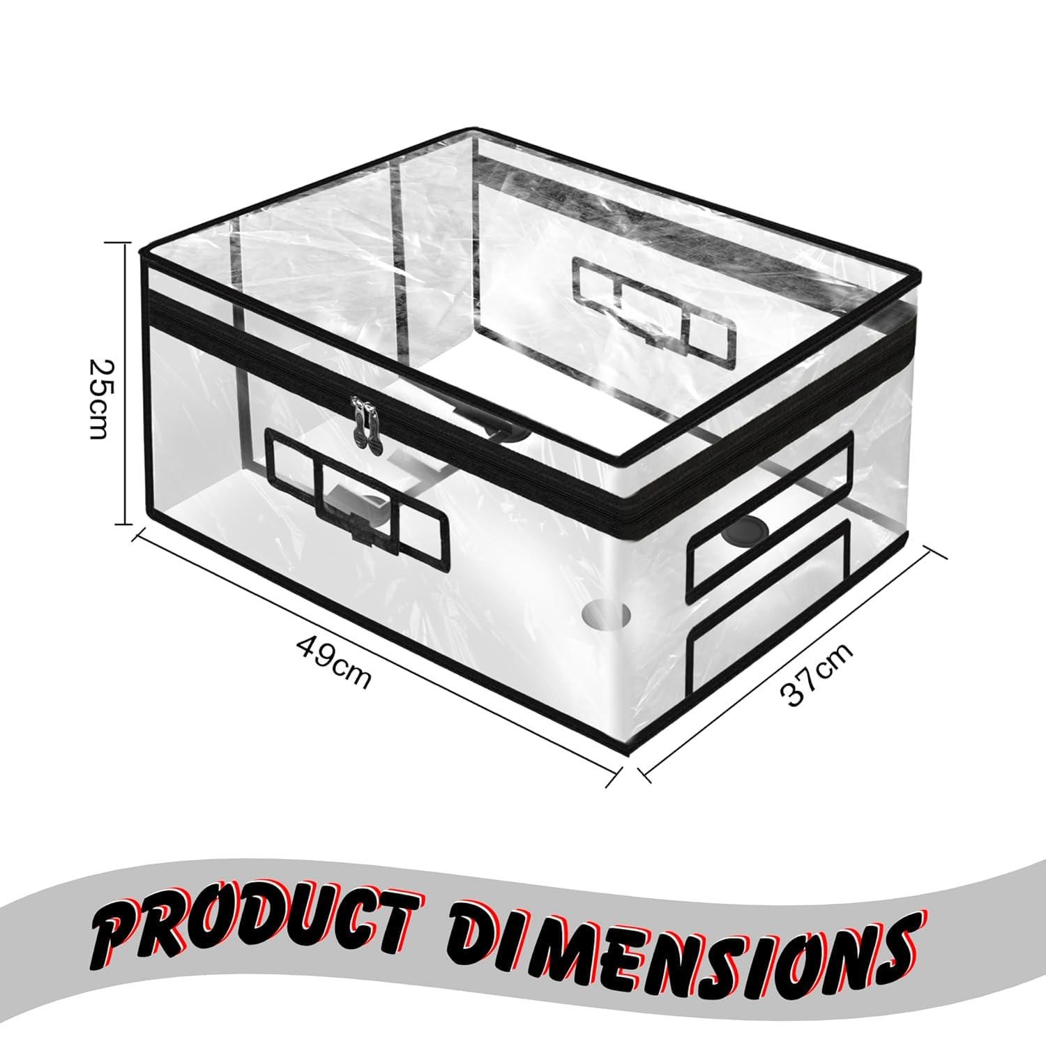 PVC Zippered Clear PVC Suitcase Covers Protectors, Soft Side Waterproof Dustproof 8 Spinner Wheel Suitcase Covers Case for Wheeled Luggage Trolley Protective Covers (Small) - Image 9