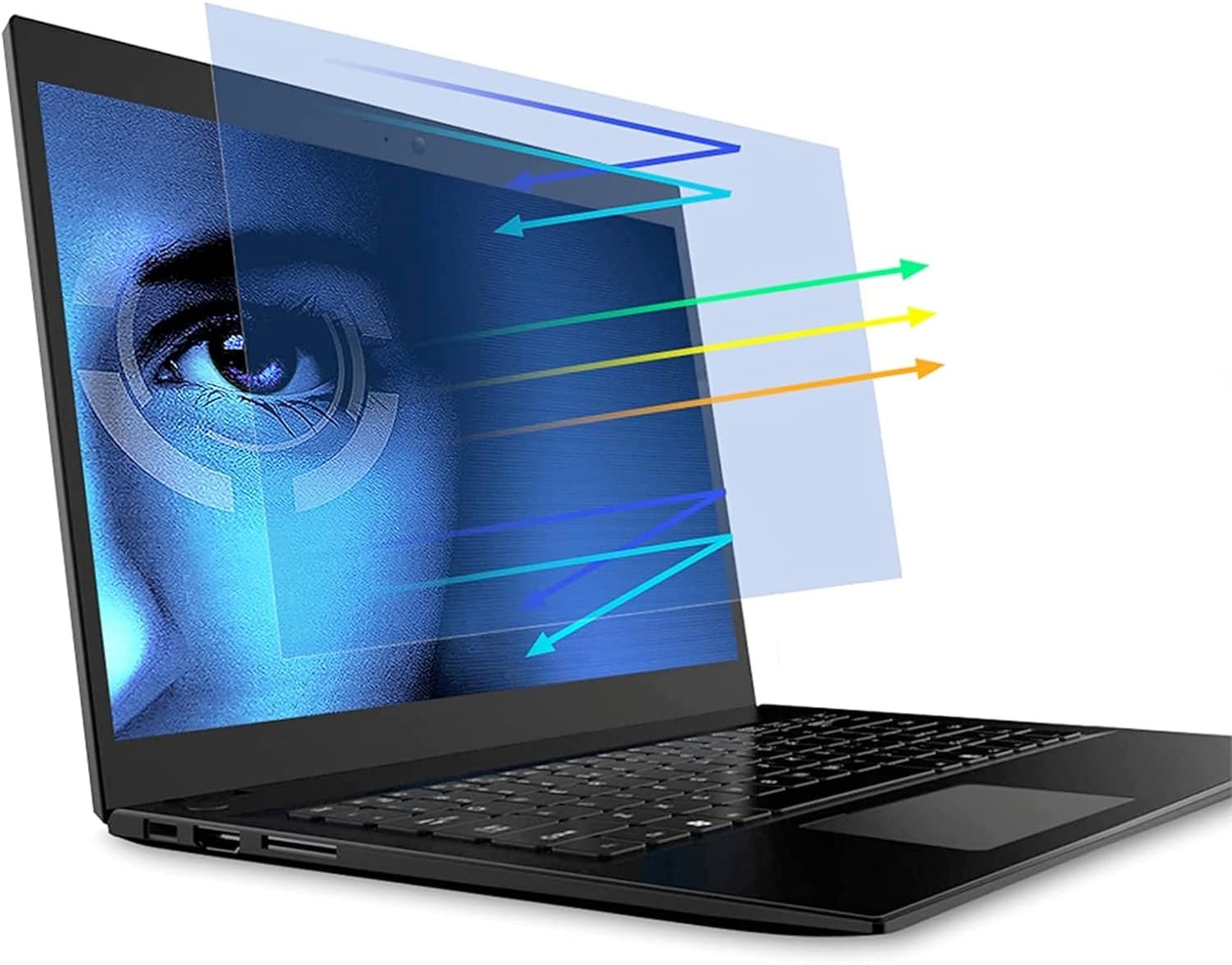 RGY Hydrophobic Screen Guard For Lenovo Yoga 6 Amd Ryzen 7 5700U 13.3" (33.782Cm) Fhd Ips 2-In-1 Convertible Touchscreen Laptop 82Nd00Dnin-Anti Blue - Image 2