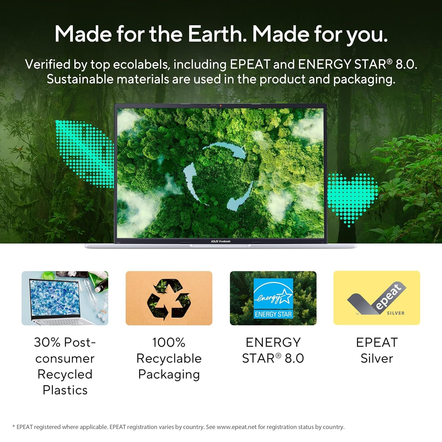 ASUS Vivobook 16, Intel Core i5-12500H, 12th Gen, 16GB RAM, 512GB SSD, FHD+, 16"/40.64cm, Windows 11, MS Office 2021, Silver, 1.8KG, X1605ZAC-MB540WS, Thin and Light Laptop - Image 14