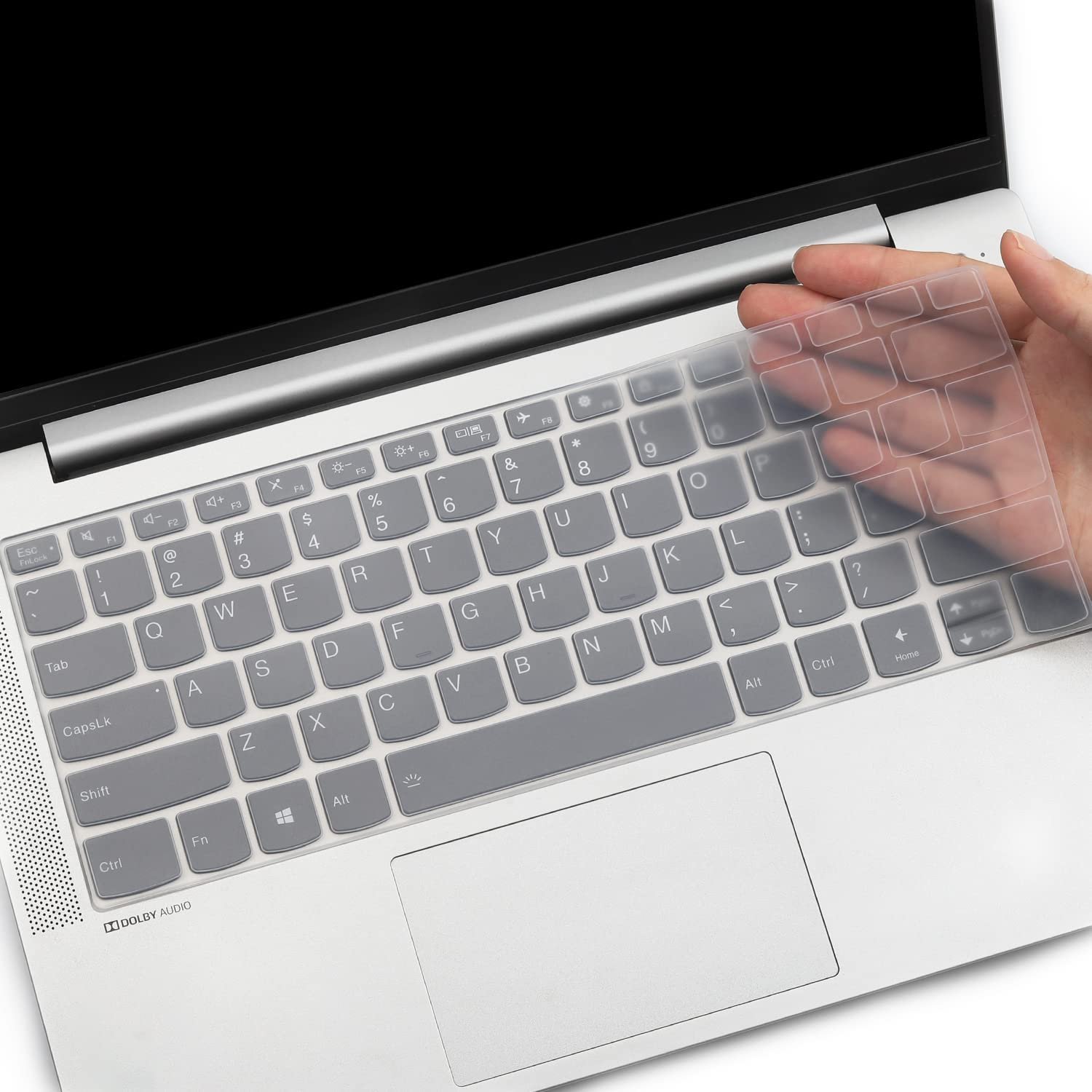 Keyboard Cover for Lenovo Flex/Ideapad 5 5i 14inch, Lenovo Silm 7 9 14inch, Yoga 5i 9i 14inch, IdeaPad Slim 5i 7i Pro, ThinkBook 14 G2 G3 Lenovo K14 Gen 1-Clear