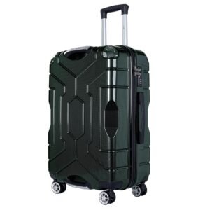 Story@Home Trolley Bag for Travel Burgandy, 360 Degree Rotating Wheeling Luggage, Trolley Bags for Travel, Suitcase (Green, Cabin | 51 cm | Small)