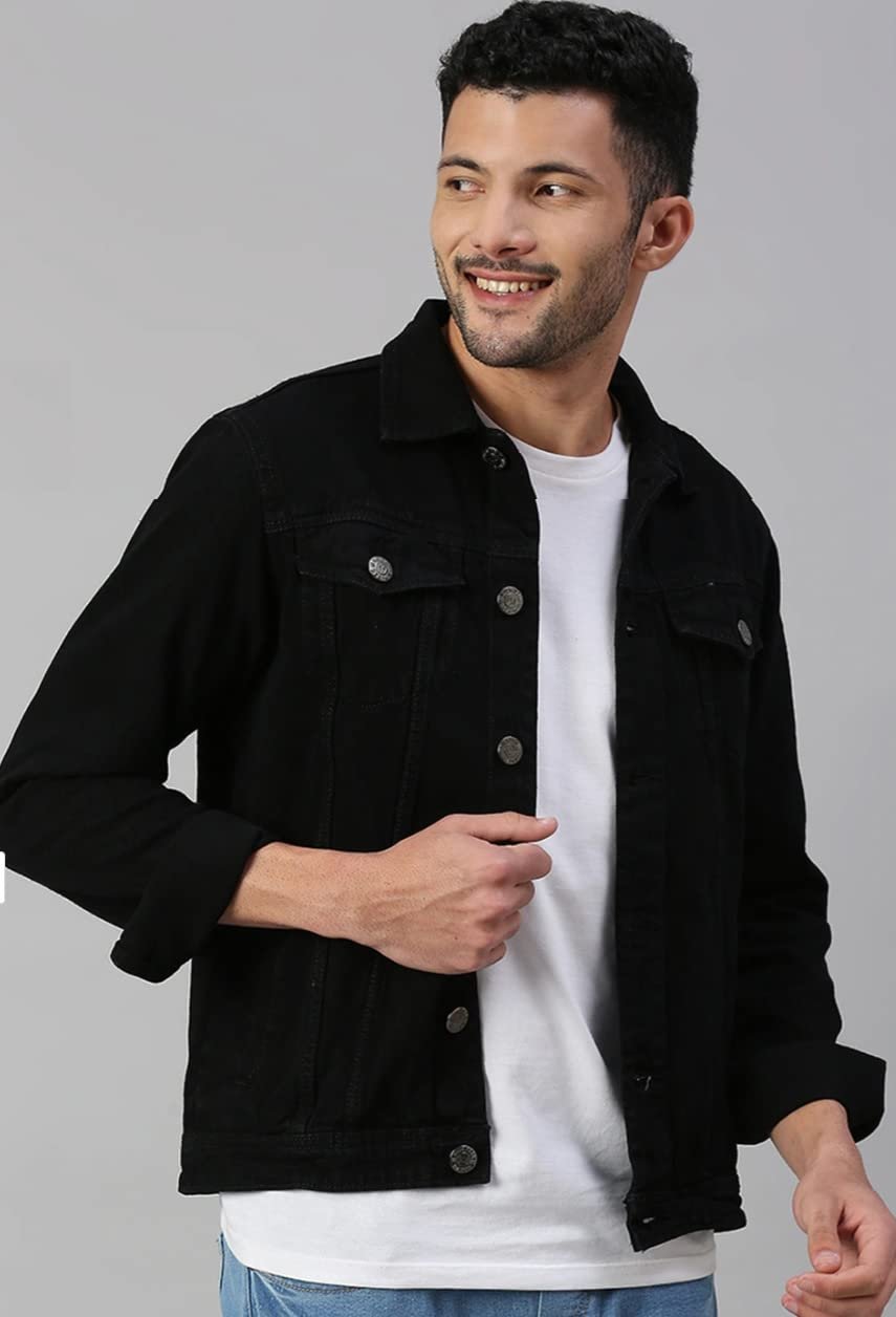 HIGH STAR Men's Denim Standard Jacket - Image 2