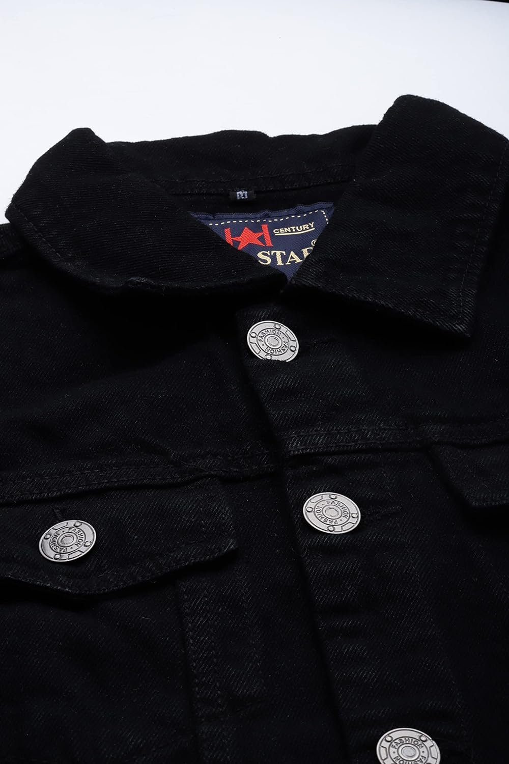 HIGH STAR Men's Denim Standard Jacket - Image 4