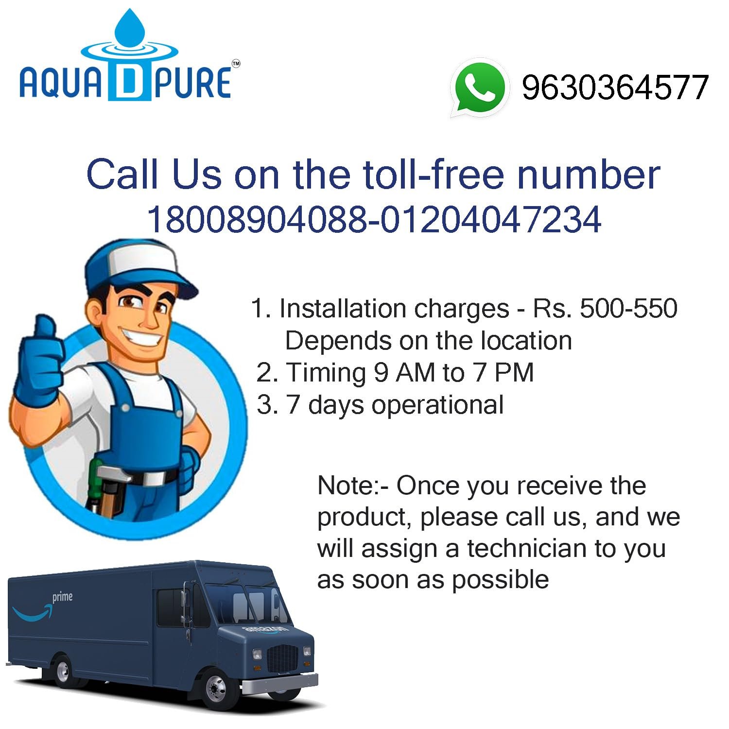 AQUA D PURE Zinc RO Water Purifier with Bio Copper and Alkaline Filter Technology Purification, UV, UF and TDS Controller | 12Litre | Fully Automatic Function and Best For Home and Office - Image 5