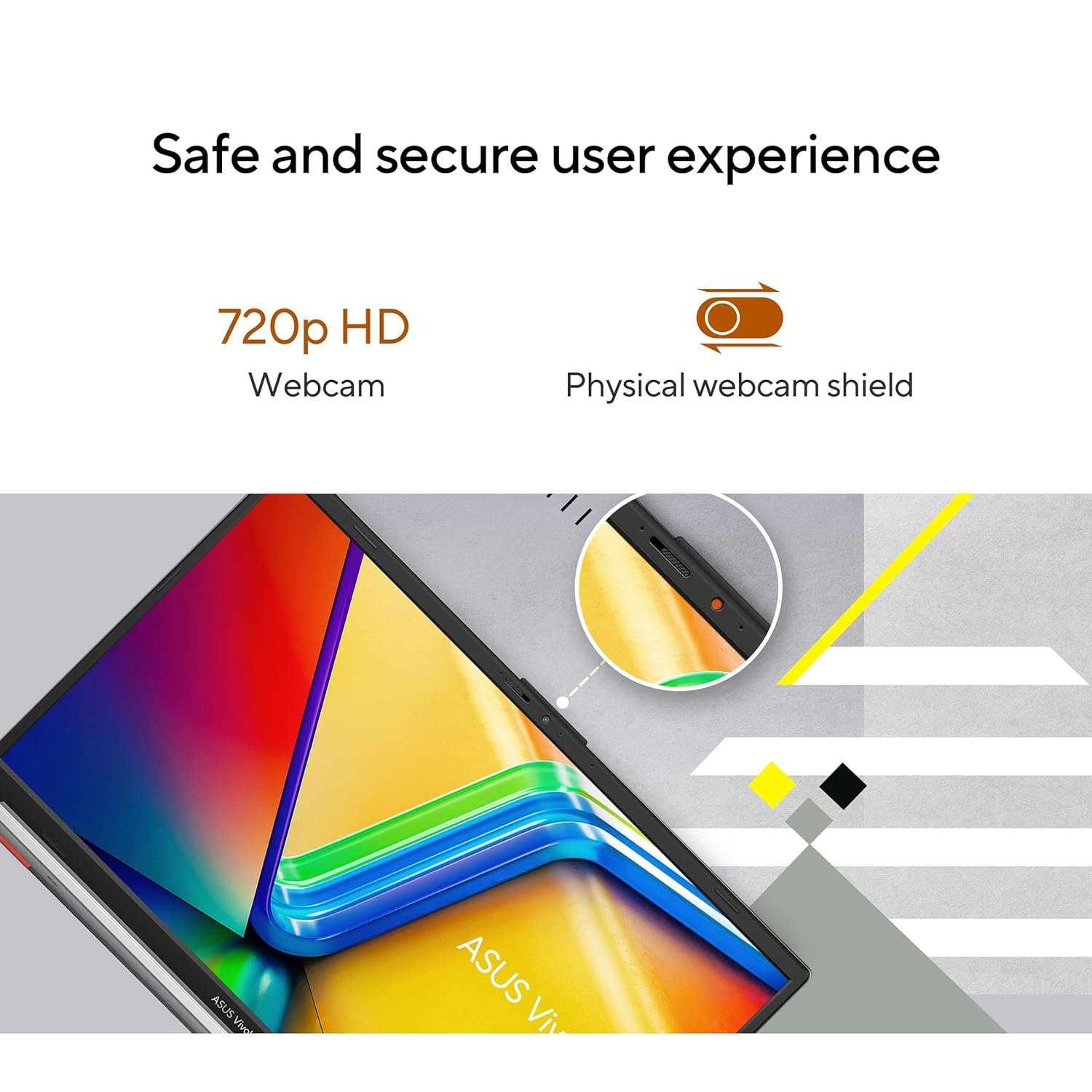 ASUS Vivobook Go 14, AMD Ryzen 3 7320U, Thin and Light Laptop, 14" (35.56 cm) FHD, (8 GB RAM/512GB SSD/Windows 11/Office 2021/42WHr /Silver/1.38 kg), E1404FA-NK321WS - Image 8