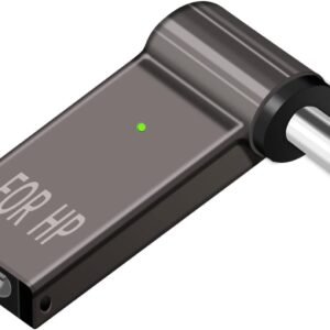 Laprite USB C to Smart Tip Connector 4.5 x 3.0mm for HP Laptop 100w PD Converter USB C to Smart Tip Connector