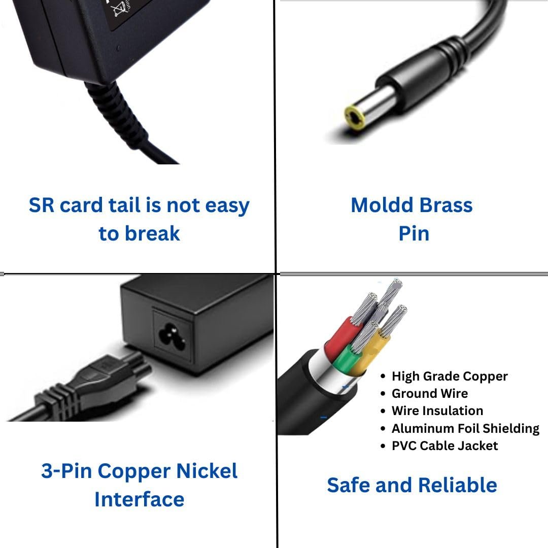 LAPGRADE 19V 3.42A Adapter Charger for Acer Aspire 5630 5735 5738 5740 5741 5742 5745 5810 5820 7736 Series (Without Power Cable) - Image 4