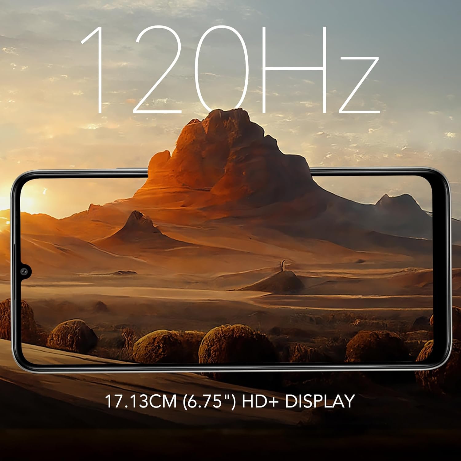 Lava Storm Play 5G (Dune Titanium, 8+8*GB RAM, 256 GB Storage)|India's First MT D7060 Processor with 525k Antutu |50 MP AI Camera | 6.75" HD+ Display| 5000 mAh Battery |IP64 Dust & Water Proof - Image 5