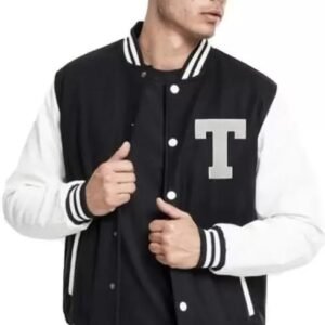Men’s varsity jacket for winter wear full sleeves casual jacket letterman cotton fleece