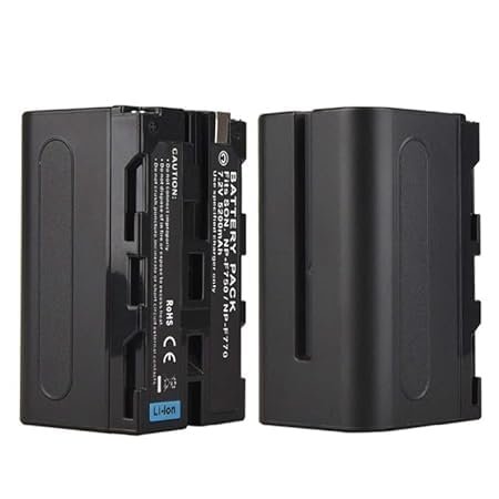 F770 Normal Battery 7.4v 24800Mah F770 / F750 / F760High Capacity Only use Led Light Video Camera Battery for Camera Flash |LRSA