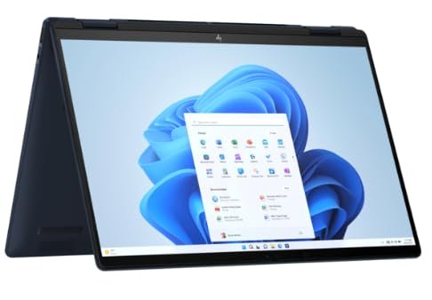 HP Envy x360 14-fc0179TU 2-in-1 Laptop | Intel Core Ultra 7 155U (12C/14T, up to 4.8GHz), 32GB RAM, 1TB PCIe Gen4 SSD, 14" Touch Display, Intel Graphics, Windows 11 Home, Blue