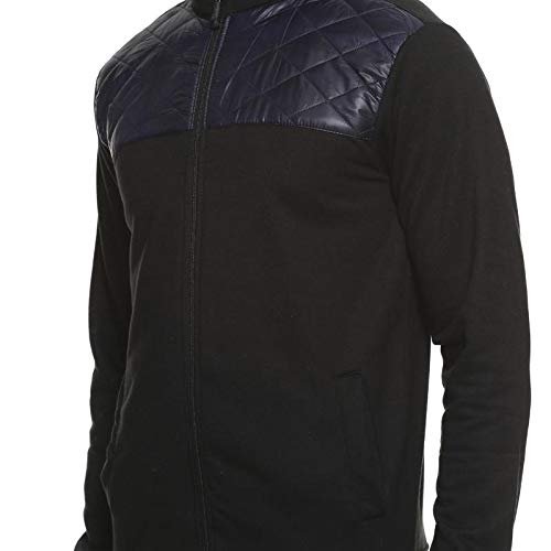 Campus Sutra Full Sleeve Cotton Front Zip Open Casual Jacket - for Men - Image 5