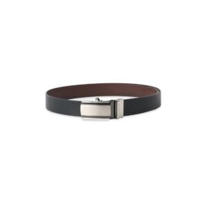 Peter England Men’s Reversible Leather Belt – Dual Black & Brown Sides