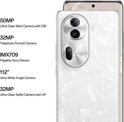 Oppo Reno 11 Pro 5G (Pearl White, 12GB RAM 256GB Storage) - Image 4