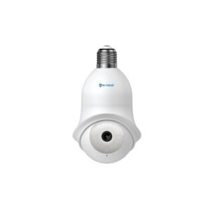 HIFOCUS 4MP Outdoor PT WiFi Bulb Camera|Easy instalaltion in Holder|Smart Dual Light|Two Way Audio|Wireless Connection| Pan & Tilt Security Camera|IP65