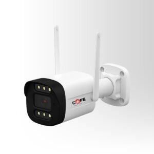COFE CF-4G-BP07 3MP 4G Outdoor Security Camera | Human & Motion Detection | Dual Light | Full-Color Night Vision | IP66 Waterproof | 128GB SD Card & Cloud Storage | Wireless CCTV for Home & Office