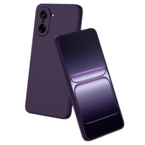 Amazon Brand-Solimo Basic Case for OnePlus Nord CE5 5G (Silicone_Purple)