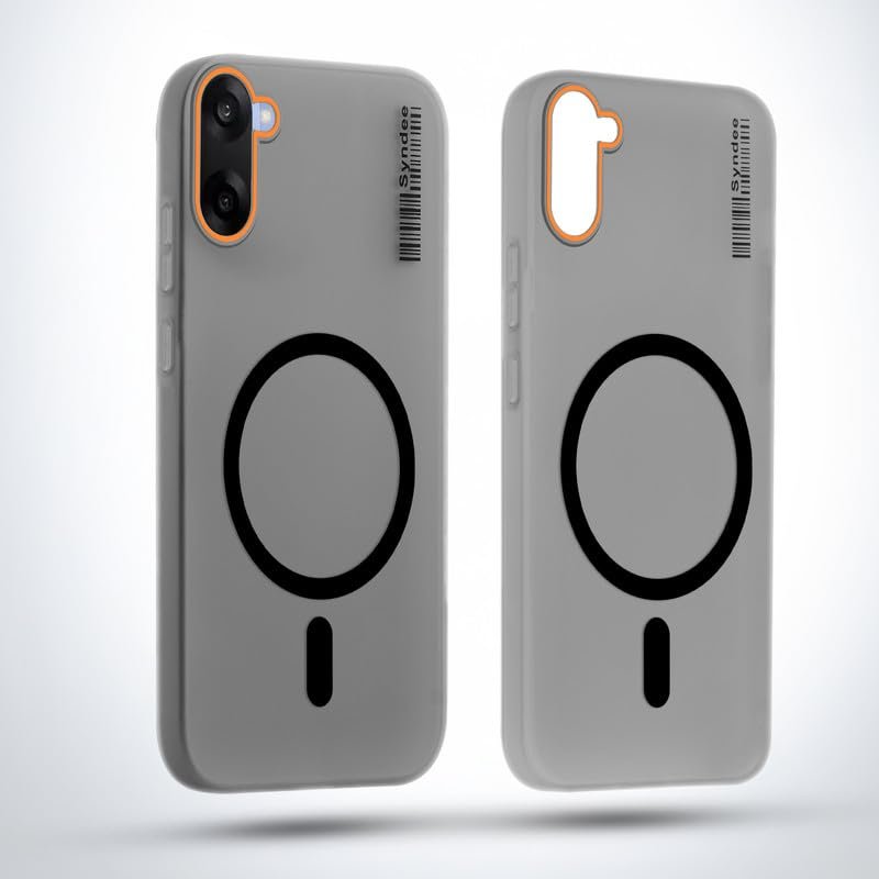 Mr. Case Back Cover for OnePlus Nord CE 5 5G Sleek Frosted Translucent Back Only Compatible with Wireless Magnetic Accessories | Anti-Scratch Shockproof Phone Case - Black - Image 5