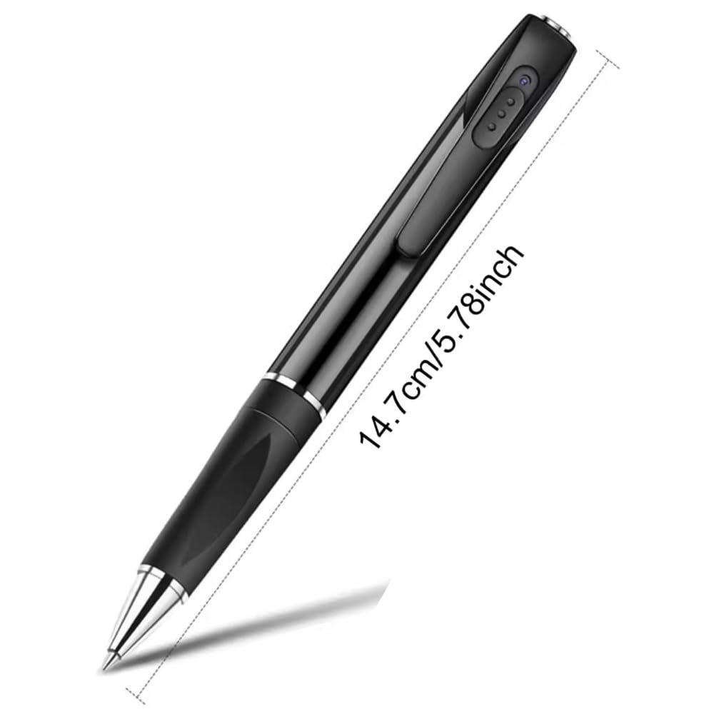 IFITech Hidden 1080P Full Hd Pen Camera | 100 Minutes Battery Life | Body Camera with Video and Audio Recording | Spy Camera Supports Max 128GB SD Card (Not Included) | Secret Pen Recorder - Image 5