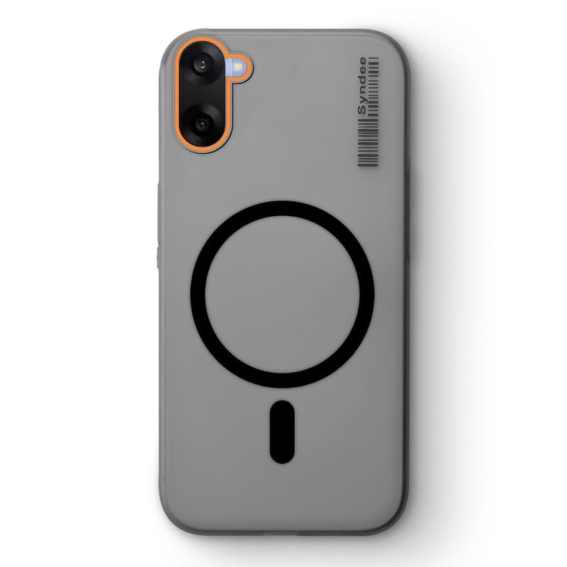 Mr. Case Back Cover for OnePlus Nord CE 5 5G Sleek Frosted Translucent Back Only Compatible with Wireless Magnetic Accessories | Anti-Scratch Shockproof Phone Case - Black - Image 6
