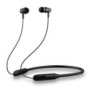 Wireless Bluetooth for OnePlus Nord CE5 in-Ear Headphone with Mic 38Hrs Playtime Dual Device Pairing Wireless Neckband Type-C Charge Magnetic Buds & IPX5 Water Resistant (Black, PR.A)