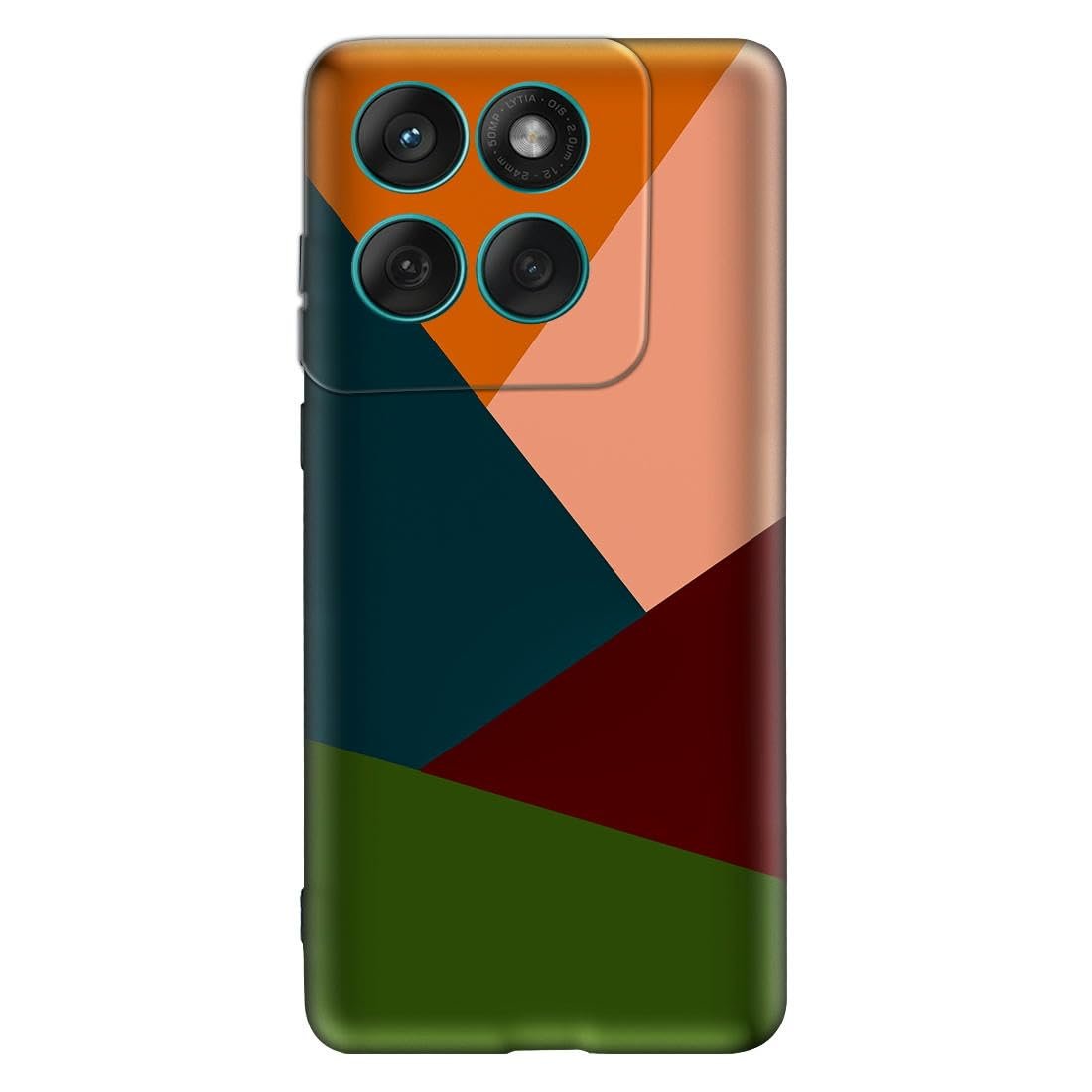Soft Silicone Mobile Back Cover Compatible with Motorola Edge 60 Fusion(Multicolor)(@21-MOT-EDG60FUS-753) - Image 2