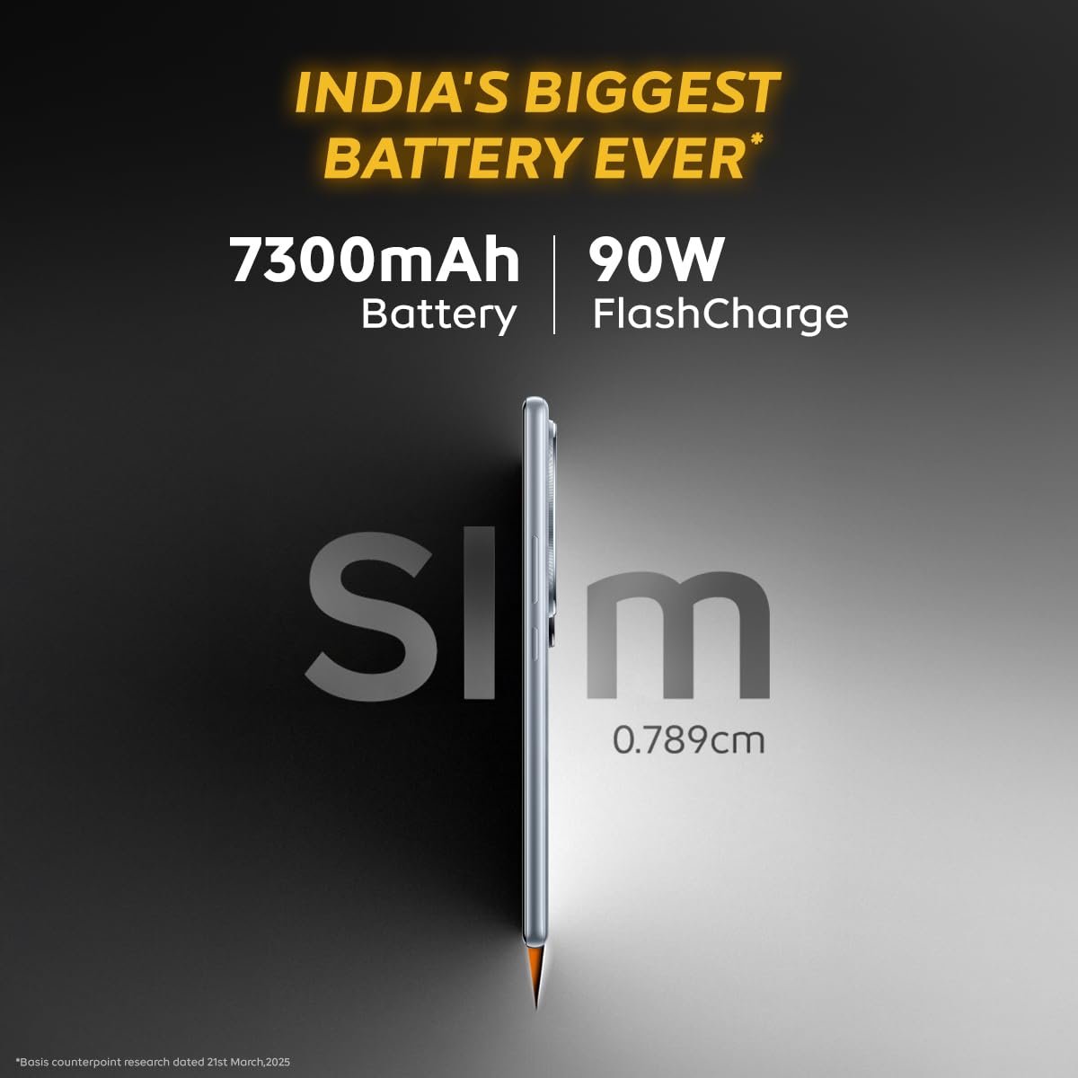 iQOO Z10 5G (Silver, 8GB RAM, 128GB Stroage) | India's Biggest Ever 7300 mAh Battery | Snapdragon 7s Gen 3 Processor | Brightest Quad Curved AMOLED Display in The Segment - Image 2
