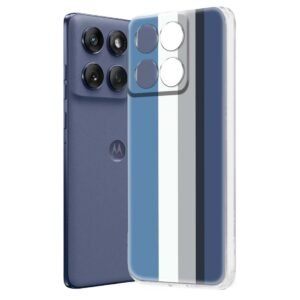 Fashionury Back Case for Moto Edge 60 Fusion, Back Cover for Motorola Edge 60 Fusion -D3007