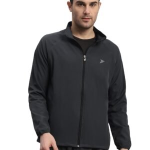 FITINC NS Jacket for Men with Two Closer Zipper Pockets – Sports and Casual Wear