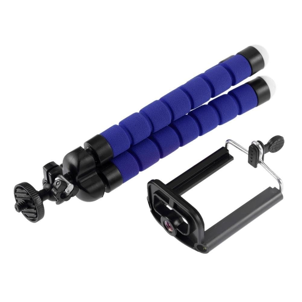 Drumstone ๐๐ ๐๐๐๐ซ๐ฌ ๐๐๐ซ๐ซ๐๐ง๐ญ๐ฒ Mini Flexible Octopus Tripod for Phone & Camera, Portable Adjustable Holder Bracket, Travel Tripod with Rotating Legs for Photography & Video Recording - Image 5