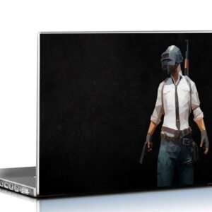 PIXELARTZ PUBG Video Game 15.6 Inches Laptop Skins/Stickers for Dell-Lenovo-Acer-HP (7007)
