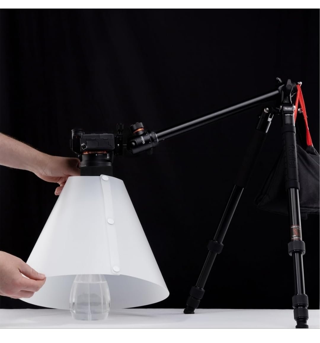 Photo Light and Diffusion Cone for Product Photography, Anti-Reflection Photo Light Diffuser Cone and Reflective Object Diffuser - Image 4