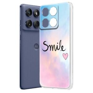 Designer Soft Back Cover Case Compatible for Moto Edge 60 Fusion, Printed,Transparent,Flexible, Silicon for Motorola Edge 60 Fusion -D2009