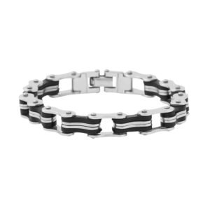 Yellow Chimes Bracelets for Men and Boys Fashion Bracelet for Men | Stainless Steel Link Chain Bracelet for Men | Hand Accessories For Men | Birthday Gift for Men & Boys Anniversary Gift for Husband