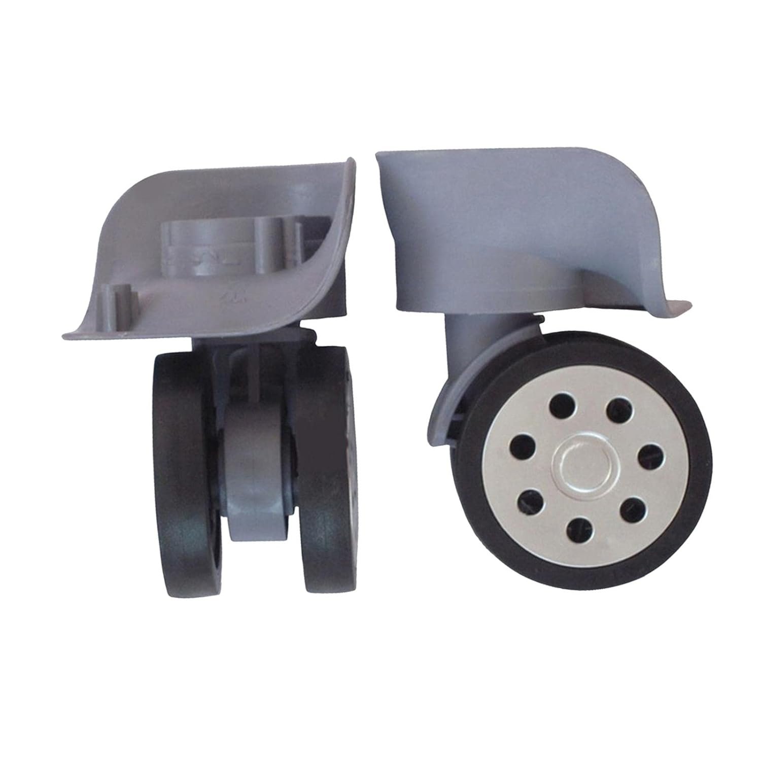 Luggage Replacement Wheels Trolley Case Suitcase Wheels Swivel Wheel Casters Gray|Portable Digital Weighing Scale for Gas Cylinder, Luggage, Travel, Bag for Women&Men, Rolling Luggage Bag| - Image 3