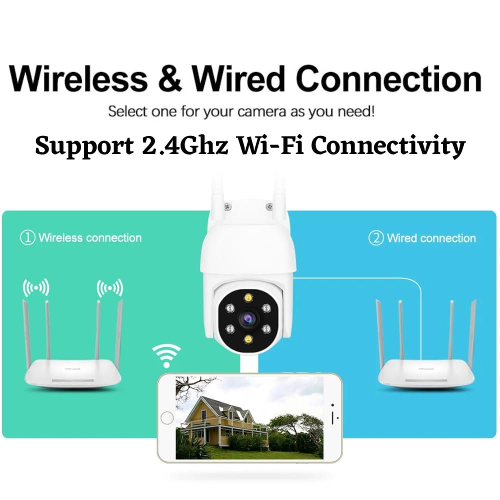 Maizic Ultracam Fox 3 MP High Definition Wi-Fi CCTV Camera for Home Security, Motion Detection, AI Human Detection, Two-Way Audio Communication, Waterproof IP66, Support 2.4Ghz WiFi, Outdoor Camera - Image 2