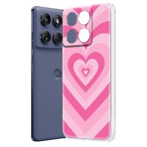 Fashionury Designer Soft Back Cover Case Compatible for Moto Edge 60 Fusion, Printed,Transparent,Flexible, Silicon for Motorola Edge 60 Fusion -D3167