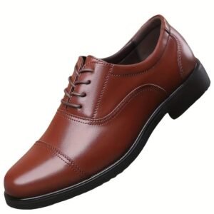 Centrino Mens 9565 Centrino Men Glossy Formal Shoes |Lace-Up Design with Cushioned Insole for Comfort |Craftsmanship for All-Day Elegance 9565-1