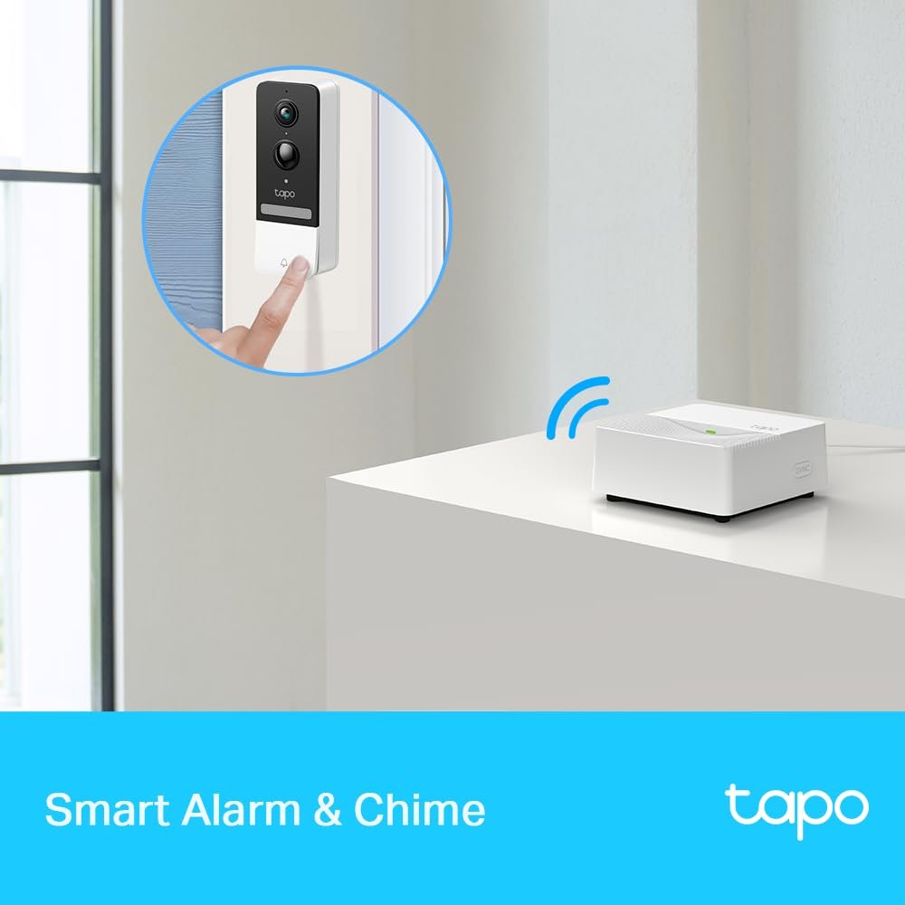 Tapo H200 Smart Hub with Built-in Chime, Requires 2.4Ghz Wi-Fi, Connect Up to 64 Smart + 4 Camera Devices, Sub-1G Low-Power Wireless Protocol, 512Gb Local Storage - Image 4