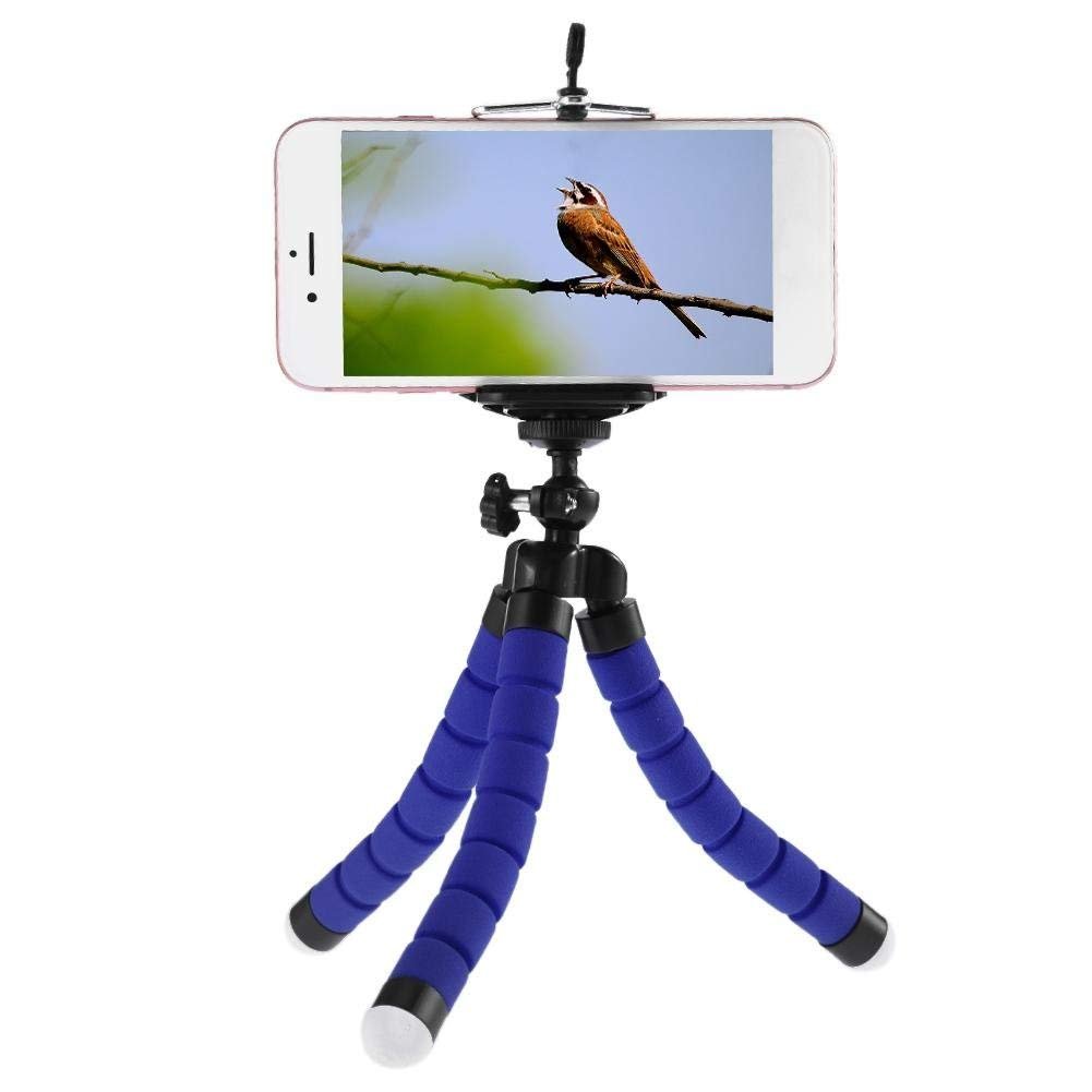 Drumstone ๐๐ ๐๐๐๐ซ๐ฌ ๐๐๐ซ๐ซ๐๐ง๐ญ๐ฒ Mini Flexible Octopus Tripod for Phone & Camera, Portable Adjustable Holder Bracket, Travel Tripod with Rotating Legs for Photography & Video Recording - Image 2