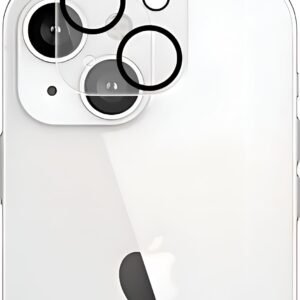 Camera Lens Protector for iPhone 13 / iPhone 13 Mini (Pack of 2) – (Transparent), Bubble-Free Installation, Scratch Resistant