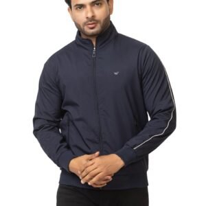 Winter Wear Casual Wear Polyester Full Sleeve Zipper Stylish Solid Men Windchater jacket