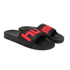 hummel CHUNK MEN SLIDERS Comfortable Cushioned Sole Arch Support Durable Lightweight Flexible Trendy Style Flip flops and Slippers Slides for Men Daily use Chappal