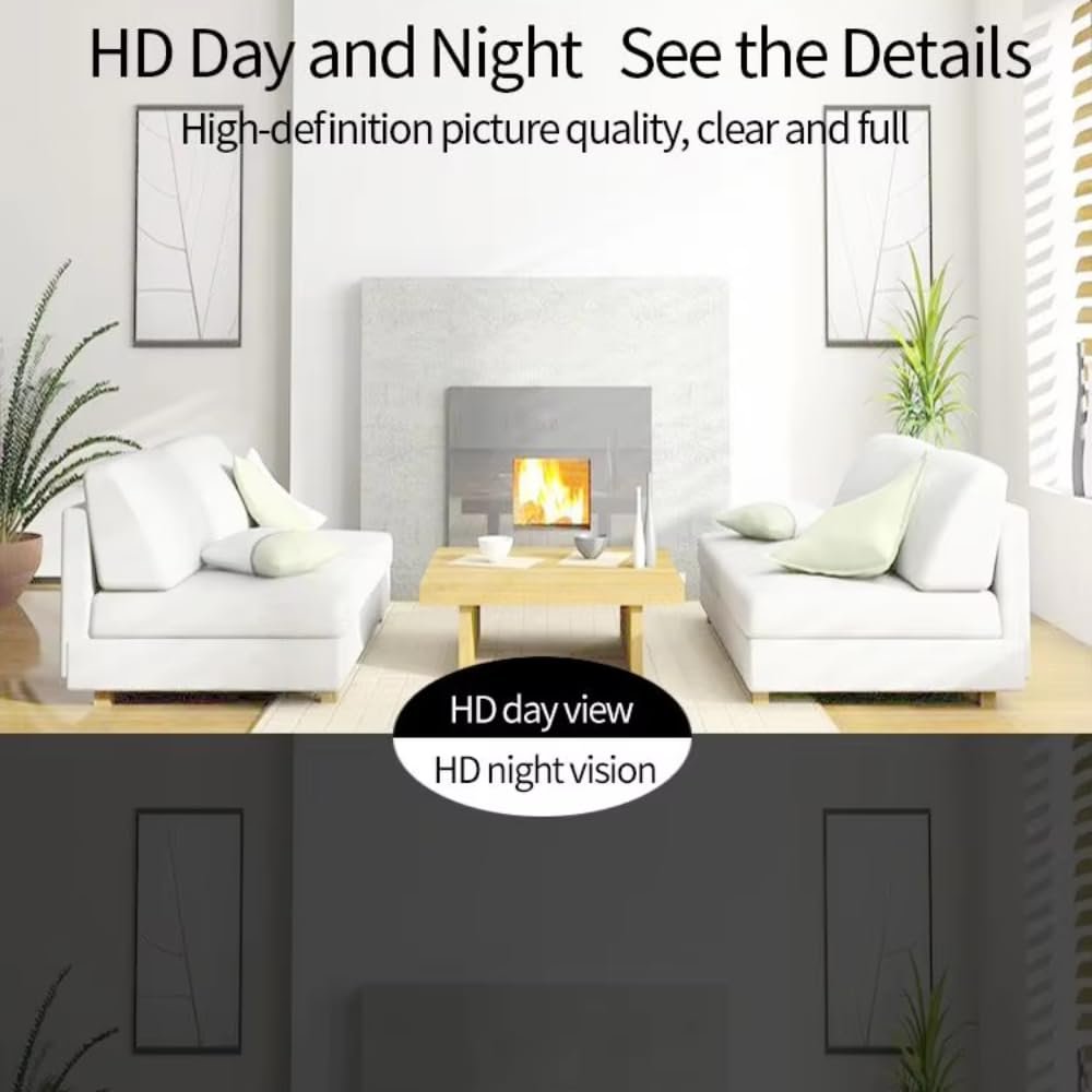 Maizic Smarthome Cheeky 3 MP FHD WiFi Indoor CCTV Camera for Home with Pan/Tilt 360° View, 2 Way Communication, Motion Detection, Color Night Vision and Supports SD Card (Up to 256 GB) - Image 3