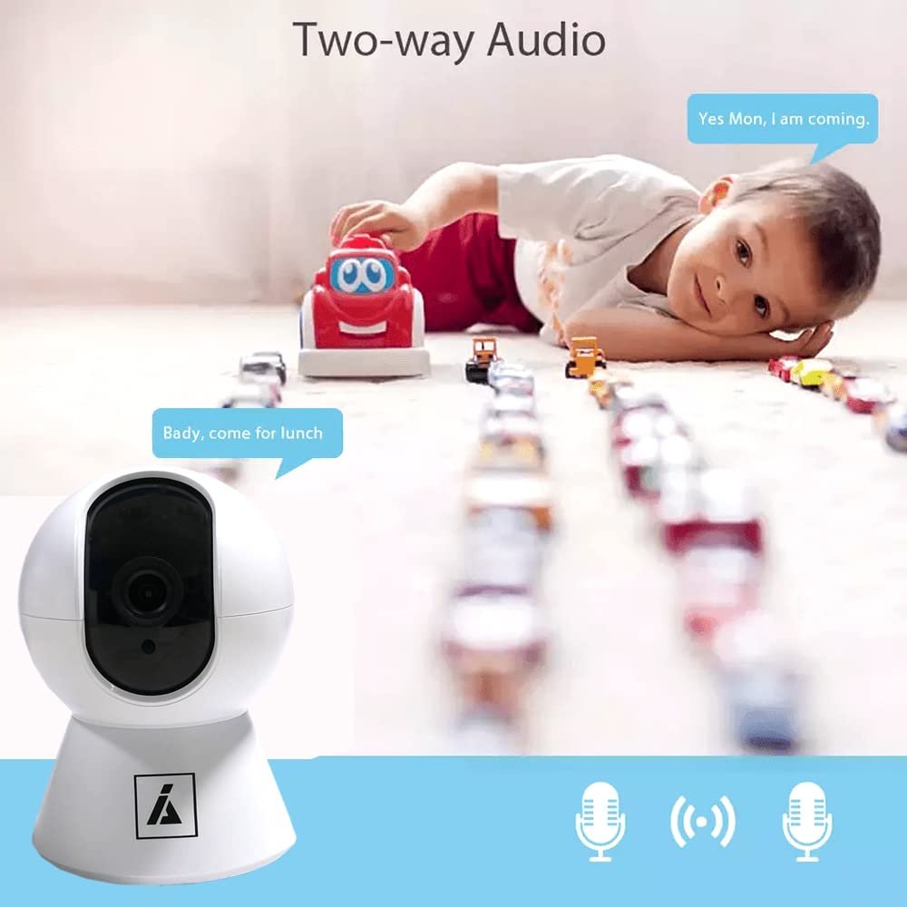 C300 PTZ 2MP Full HD Smart Wi-Fi CCTV Home Security Camera | 355° with Pan Tilt | View & Talk | Motion Alert | Night Vision | SD Card (Upto 128 GB), Two Way Talk - Image 6