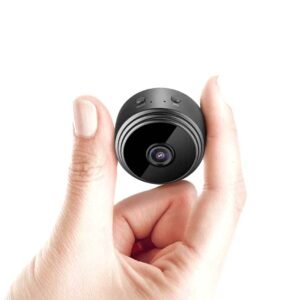 TECHNOVIEW Tiny Camera Full Hd 1080p with Night Vision and Motion Detection Smallest Portable Mini Magnet Camera with Audio and Video Recording and Live Feed WiFi with Mobile App Wireless