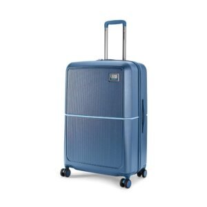 Urban Jungle Polycarbonate 360 Degree By Safari, Premium Large(75 Cm) Trolley Bag, Check-In Suitcase With 8 Silent Wheel And Tsa Lock, Hardside Travelling Luggage For Both Unisex (Skyline Blue)
